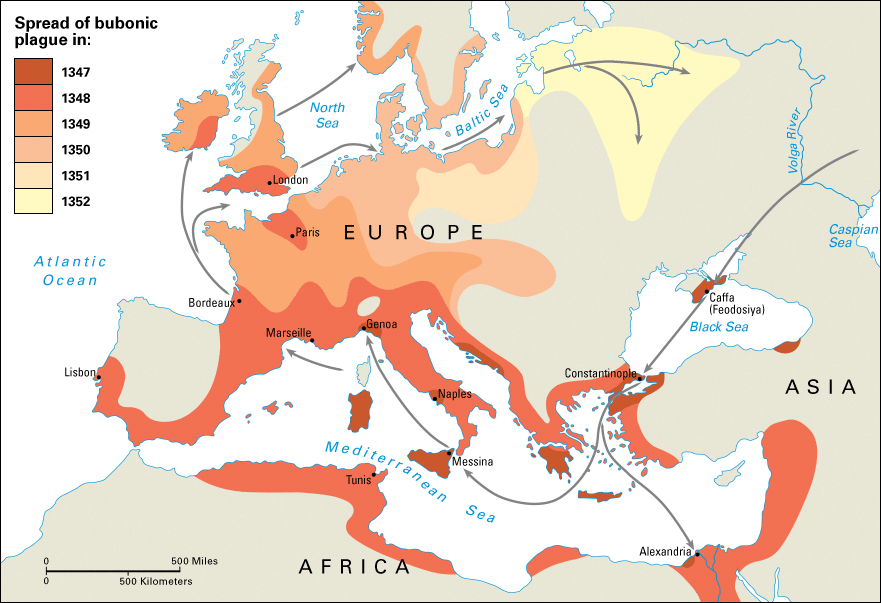 Последствия эпидемии чумы. Распространение чумы в европе 14 века. Чума 14 века в европе карта. Причины распространения чумы. Чума 14 века в европе карта.