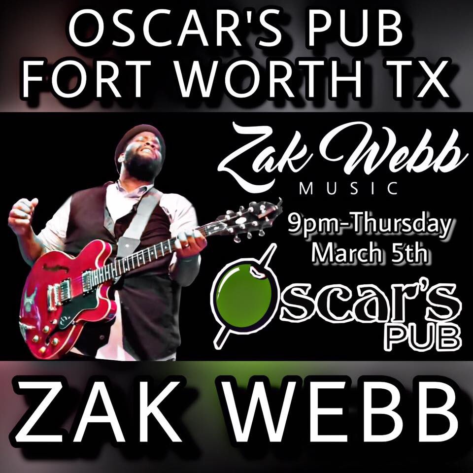 ShaiBerry's tweet photo. ⭐️ Thurs. 3/5: Zak Webb Live at Oscar’s Pub! @zakwebbmusic #texaslivemusic #livemusic #soulmusic #pub #musicmedia #shaiberry https://t.co/UFji759mHo