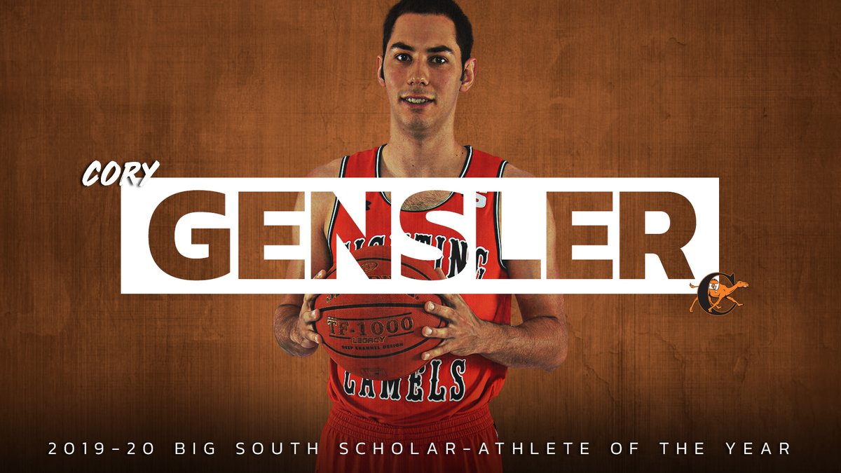 BigSouthSports's tweet photo. 🎓 3.7 GPA
🏀 10.6 PPG
🙌 4.7 RPG

@GoCamelsMBB's Cory Gensler is the 2019-20 #BigSouthMBB🏀 Scholar-Athlete of the Year! https://t.co/gpmNicu6zP