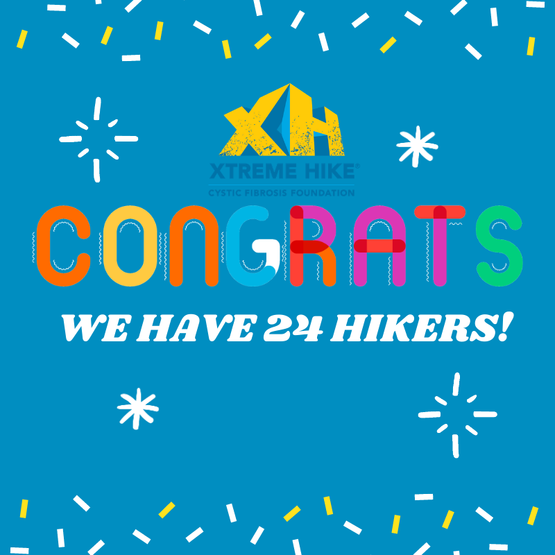 CFFWI's tweet photo. WOW! Congratulations to all of the hikers that have committed themselves to our 2020 #XtremeHikeWisconsin! We are happy to announce we already have 24 hikers registered!

Interested in joining us? REGISTER early!
https://t.co/WTwUKycLcb

Questions? Contact Lisa at lfero@cff.org! https://t.co/AXsTbHlH5O