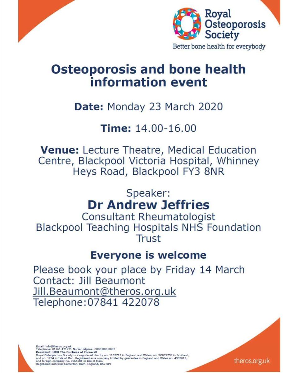 BenBlackPhysio's tweet photo. #Osteoporosis #StopAtOne @RoyalOsteoSoc @BlackpoolHosp @BfwMsk https://t.co/hpdCurG0IE