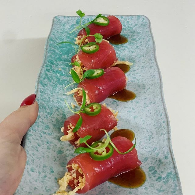 That’s just how we roll... ✨🥢#StripsteakLV #TunaRoll #Gimme ift.tt/2PCNHdC