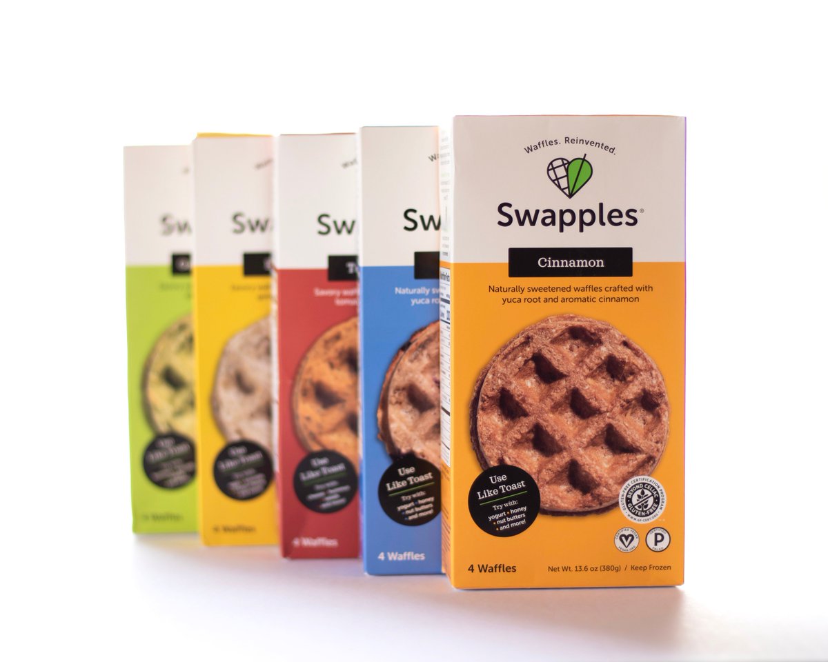 SwapFoods's tweet photo. FREE SHIPPING for our #plantbased toaster waffles at https://t.co/l5xifKpPAH, on all ground shipments! YAAAAAAAS! Limited time only - which of our #paleo #vegan &amp; #glutenfree flavors are you going to try first? https://t.co/ZUAdVr7JqN