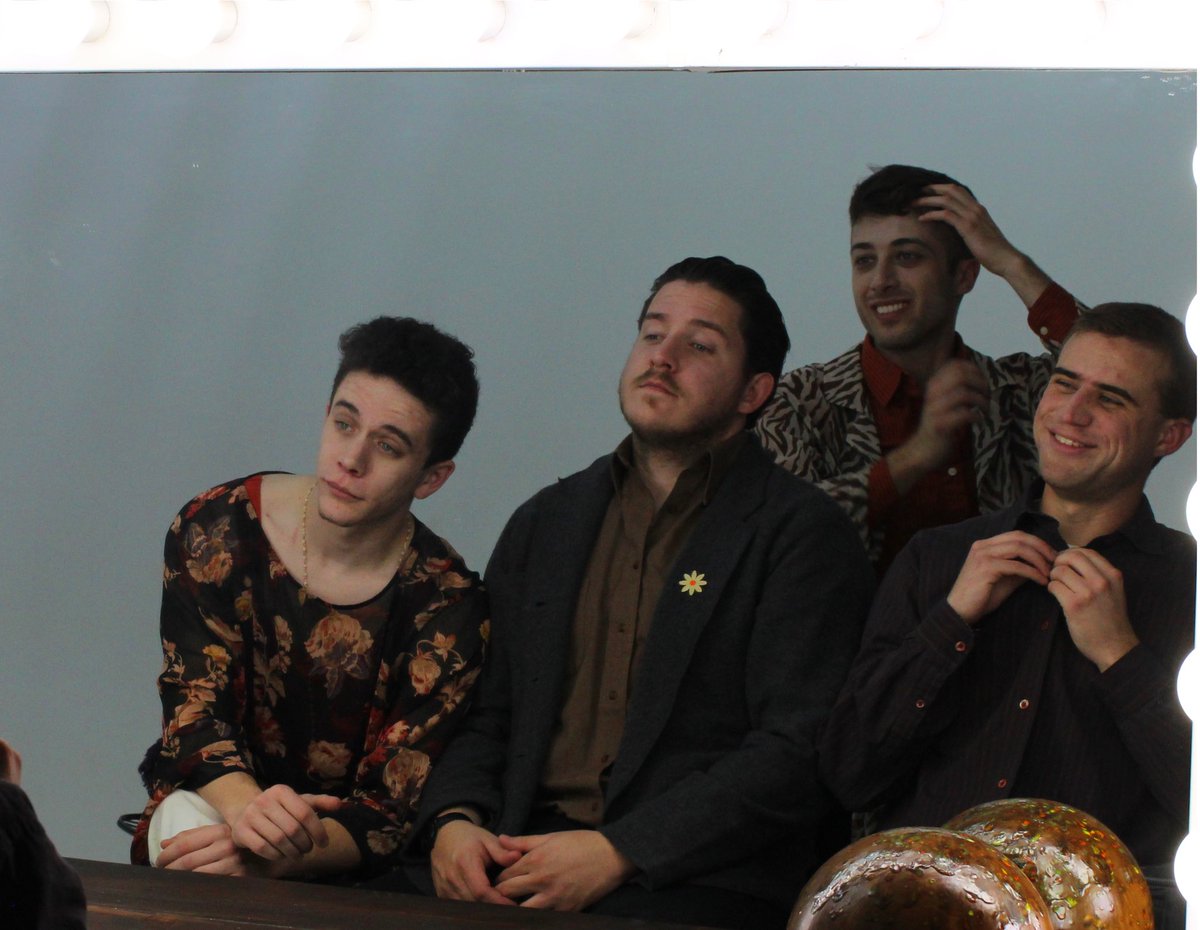 INTERVIEW: Here is the very real photo I took with The Forum when I interviewed them. That interview is airing this Thursday 1am-3am on 91.5 WPRK! Be there or be square. #indie #alternative