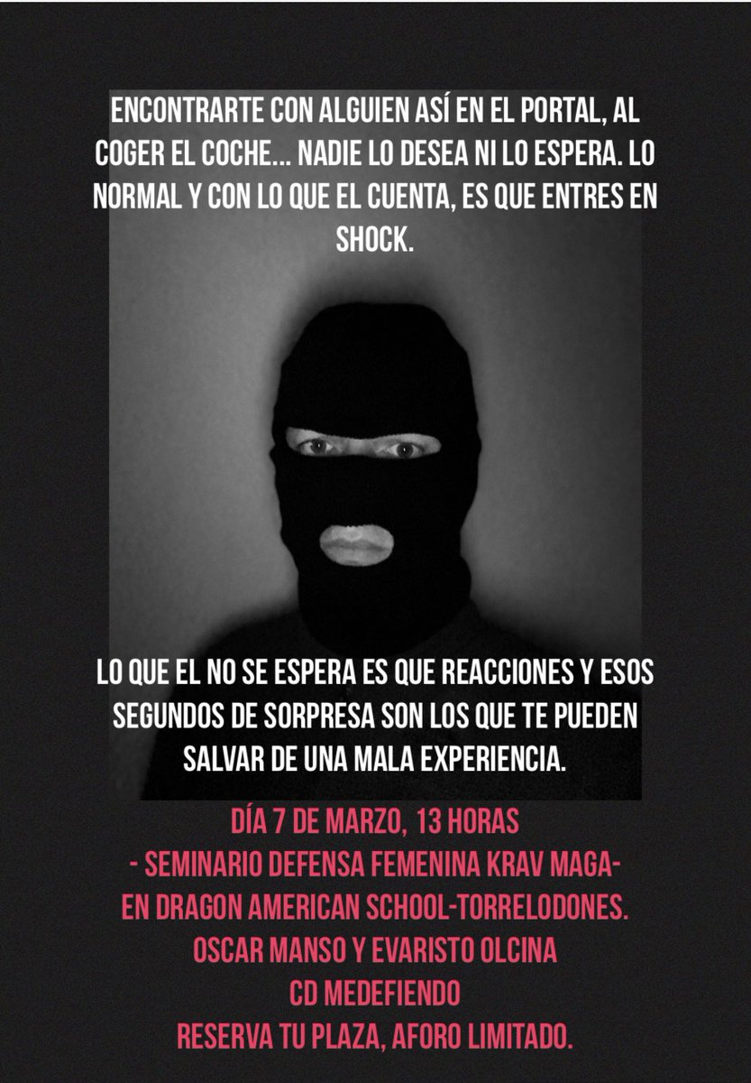 MEDEFIENDO2's tweet photo. Saber anticiparse, ser proactivo y en último termino reaccionar, puede marcar la diferencia. No pienses que tu no puedes. Abierto a todos los niveles, prueba. Te esperamos!!! #kravmaga https://t.co/YVkqtVGO3d