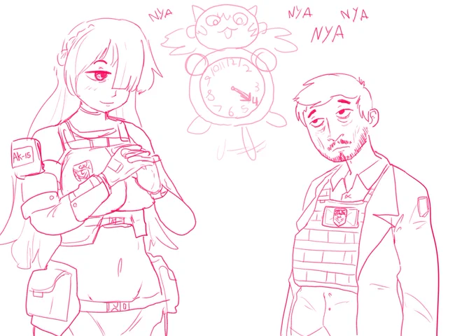 quick doodle before work 