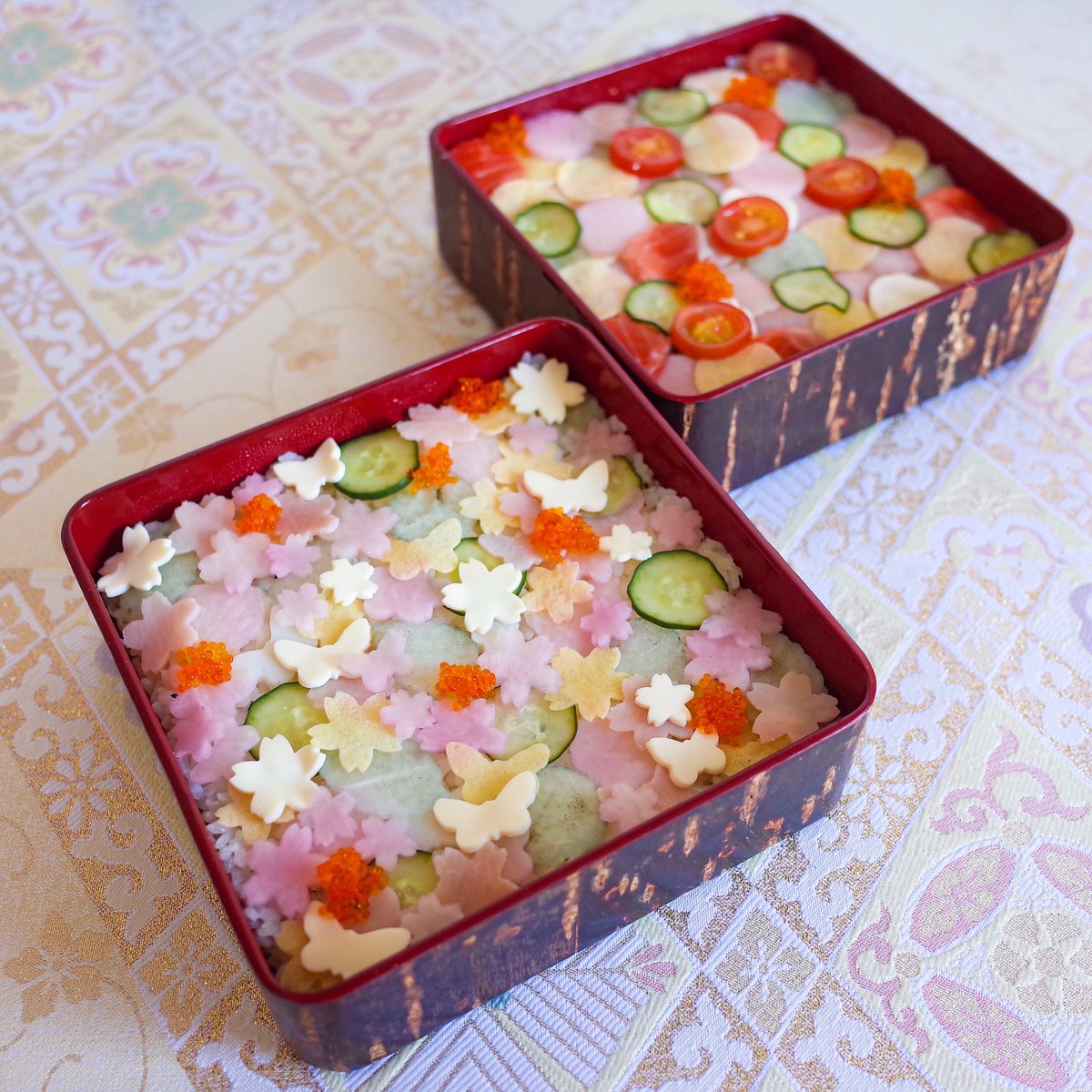 水玉ちらし寿司 水玉ちらし寿司