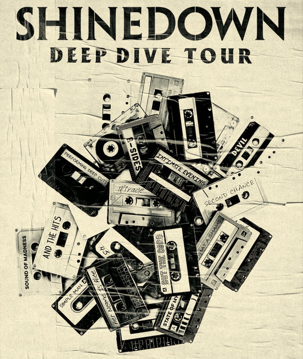 Shinedown's tweet photo. ATTENTION TEXAS! 🚨 We can't wait to see you in just two months. What Deep Dive dates are you joining us on? #SDDeepDiveTour
May 2 - Houston
May 3 - Austin
May 5 & 6 - Dallas *Low Tix
May 11 - Midland *Sold Out
May 12 - El Paso
Tickets & VIP at https://t.co/6vBCvH7bd6 https://t.co/Etu1hnBRvf