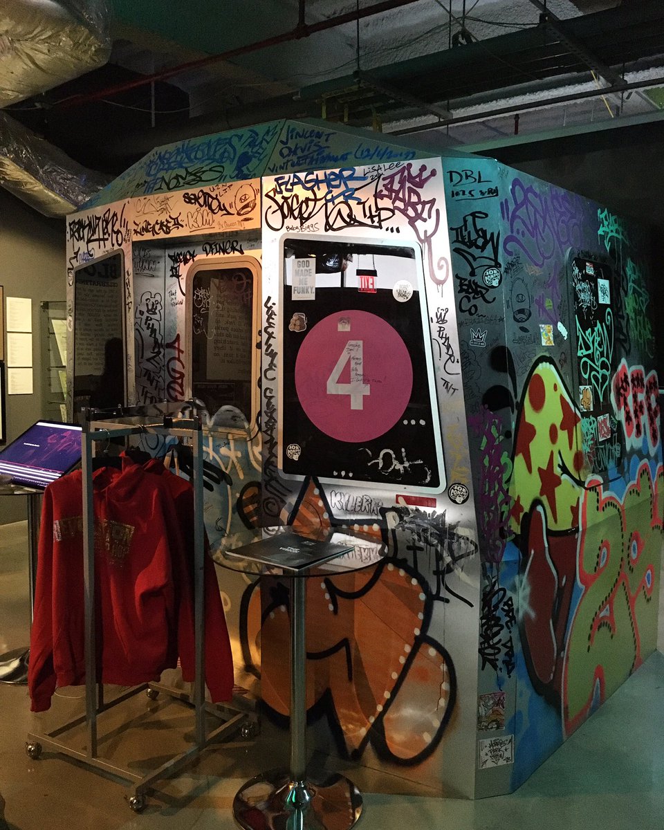 The [R]Evolution of Hip Hop exhibit, providing a preview of what to expect from the Universal Hip Hop Museum @uhhmuseum , which is scheduled to open in 2023.