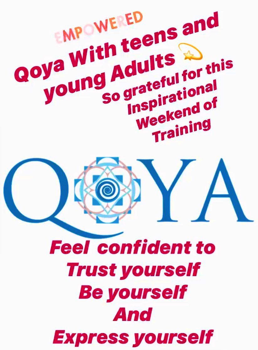 I am so excited to start sharing this amazing movement practice with #teenagers✨ #yoga #Dance #fun