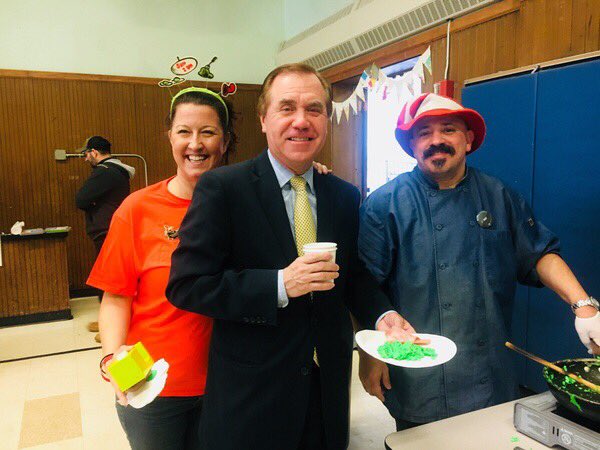 cherylmeyer's tweet photo. Such a great celebration of Dr Seuss with @SpeakerCoughlin @mayormccormac and lots of parents and Kindergarters. And thanks to @ChartwellsK12 for the donation of food. A special shout out to Penny’s dad for cooking Green eggs &amp; Ham. @ZegaRobert @LCalabrese1 @WdbgSchools https://t.co/XPWtdtqVjt