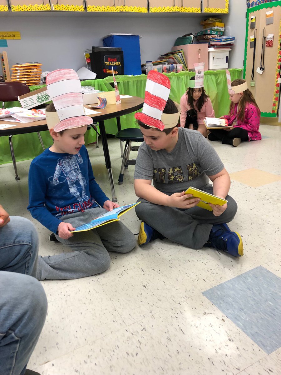 PattyFrancis15's tweet photo. Second grade came to my room and read to my first graders. My class discussed the book the Lorax  and did a writing activity about it@RSDRAMS@ringgoldsouth https://t.co/i2Vd9q91Gc