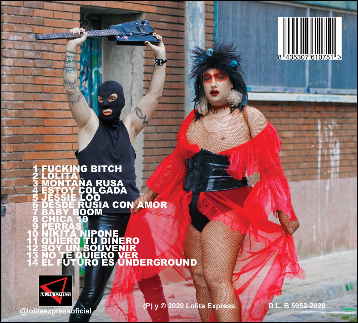 lolita_express's tweet photo. Aquí os adelantamos la contraportada y tracklist de la edición física en formato Digipack con libreto de 16 páginas y que estará disponible a partir de finales de Marzo. 🧷📀💊 seguiremos informando!

Fotografía 📸 Isaac Flores

LOLITA EXPRESS " El Futuro Es Underground"⚡🛸⚡ https://t.co/YihwbyOE43
