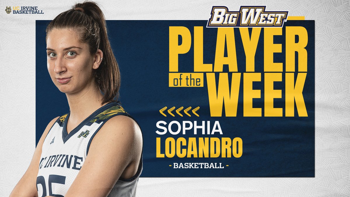 3️⃣4️⃣ points, 1️⃣1️⃣ rebounds &amp; 3️⃣ blocks = Big West POW

Congrats, Sophia!!

🔗 fal.cn/36RdW
