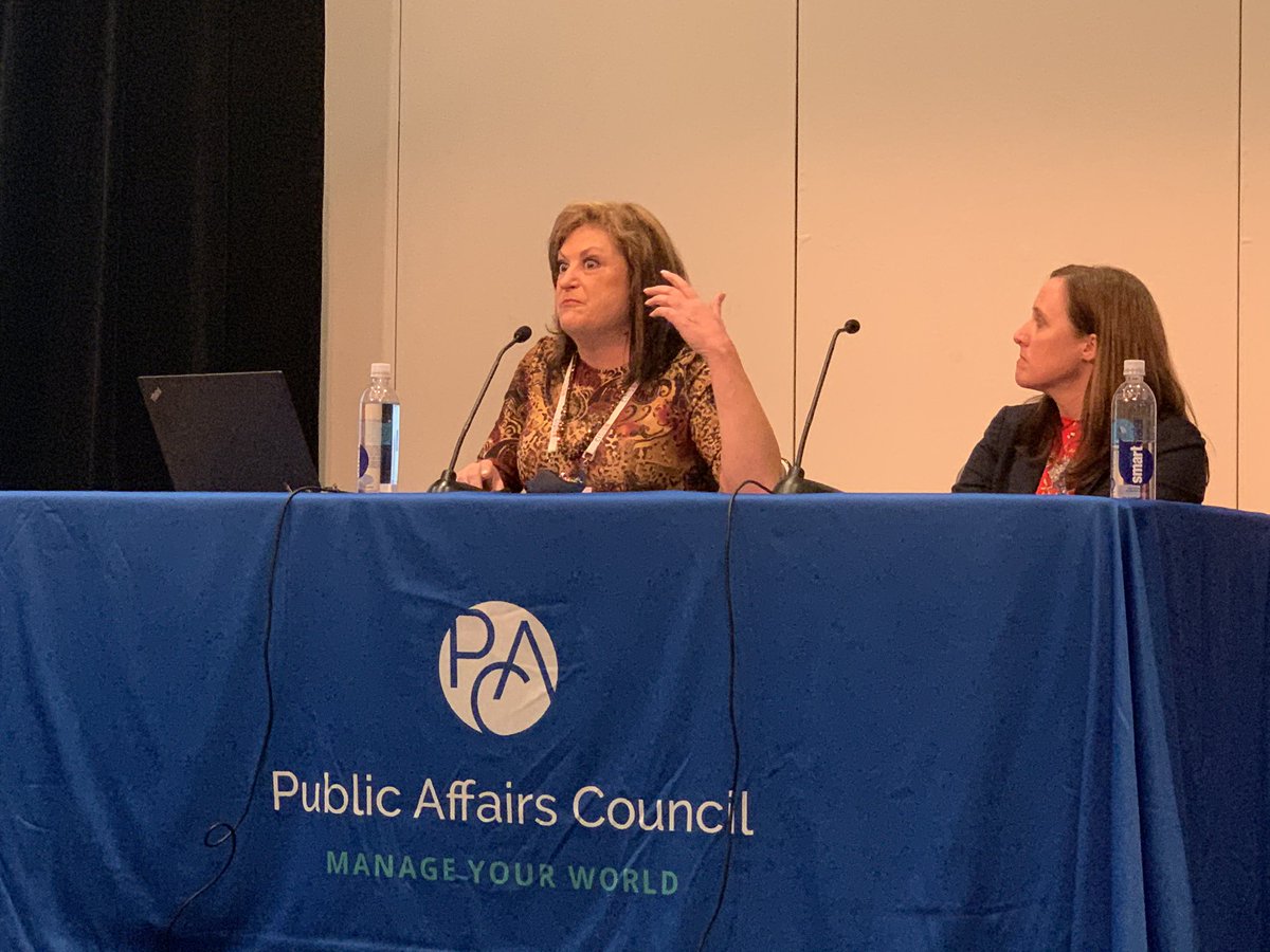 Firmadge's tweet photo. @PACouncil   Meghan Everngam and Kathy Crowder great Peer to Peer session. #PACMiami https://t.co/TqKCl41E8J