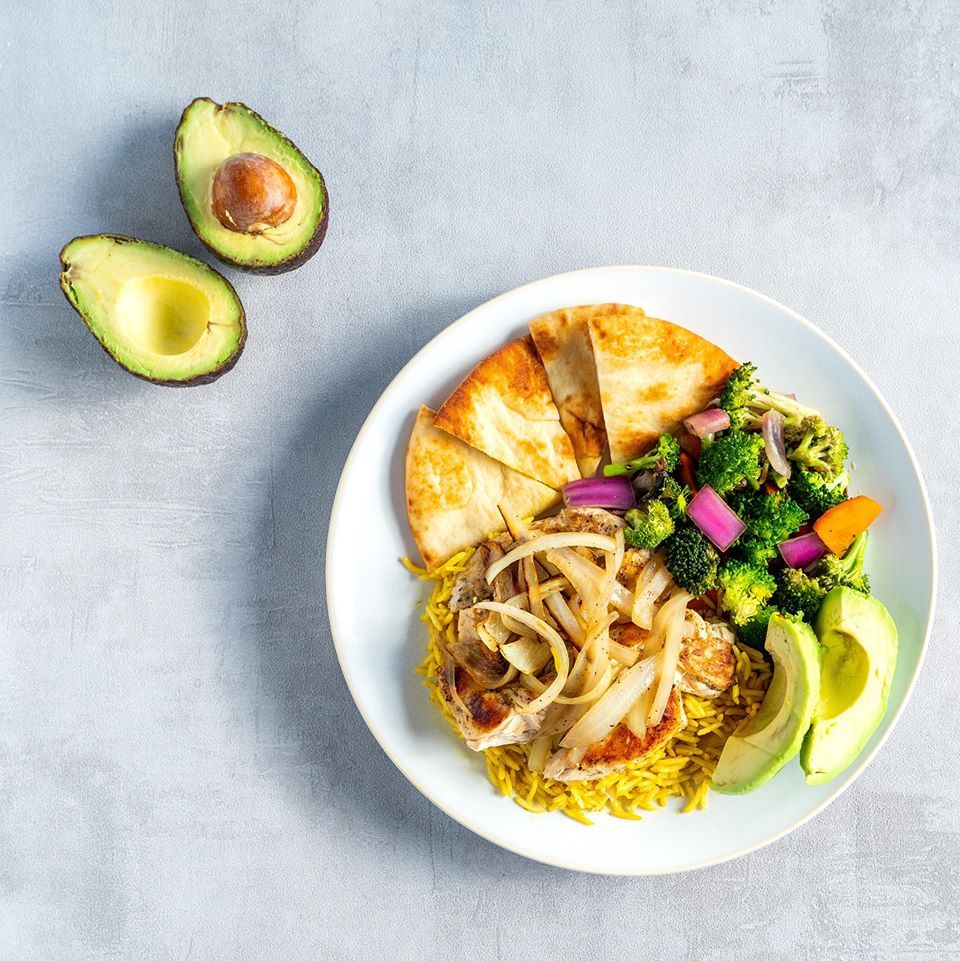 Made with freshly grilled chicken and caramelized onions, this Mediterranean Chicken Plate from Zoёs Kitchen is both delicious and filling .