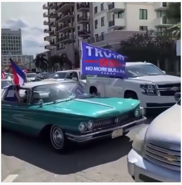 ezeduzit4ever's tweet photo. American Patriots from all around Latin America and the Caribbean and Waking Up to the new Socialist Treat in our Republic.
 
#LatinosForTrump 
#WakeUpAmerica 
#Trump2000 #Maga 
#RealLexit
@realDonaldTrump 
@lexitmovement

https://t.co/0CbgigsDkx https://t.co/s32D7KKrpp
