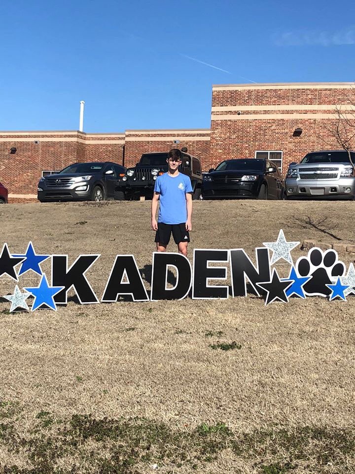 BobcatWrestle's tweet photo. A huge thank you to someone in our community for the awesome display of congratulations to our 2 State Champions!!! https://t.co/TjtMuu0Ayj