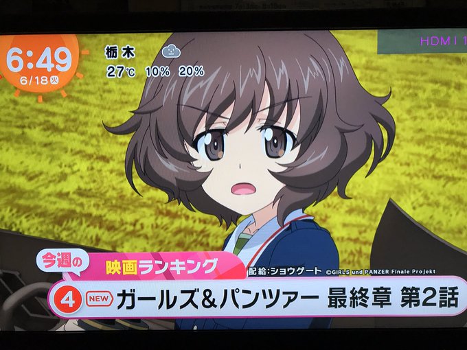 ガールズ パンツァー 最終章 の評価や評判 感想など みんなの反応を ガールズ パンツァー 最終章 の評価や評判 感想など みんなの反応を