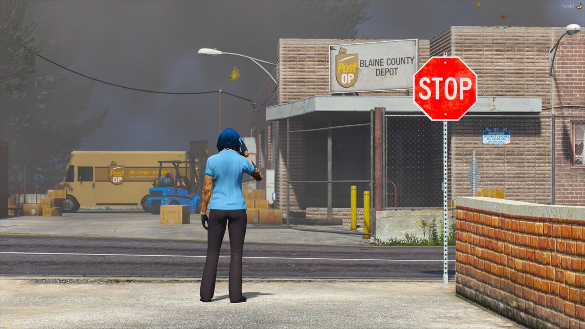 k3lly_Gaming's tweet photo. Victoria Foster had a chemical incident at the #PostOps Facility in Paleto Bay, when a large white cloud emitted and #LSFD Hazmat (@ONLYALEX66) was quick to respond and neutralized the issue swiftly. #DoJRP #Jetsam #JetamHolding #CivilianBusiness https://t.co/E15abtQAf2