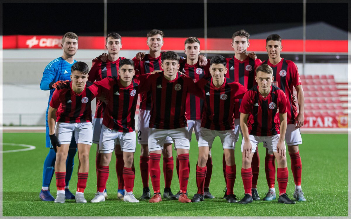LincolnRedImps's tweet photo. Our U23 team has just been crowned UNBEATEN champions after their 2-1 win against @LionsGibFC!! ⚽️👹❤️🏆 https://t.co/ROmowZ9loN