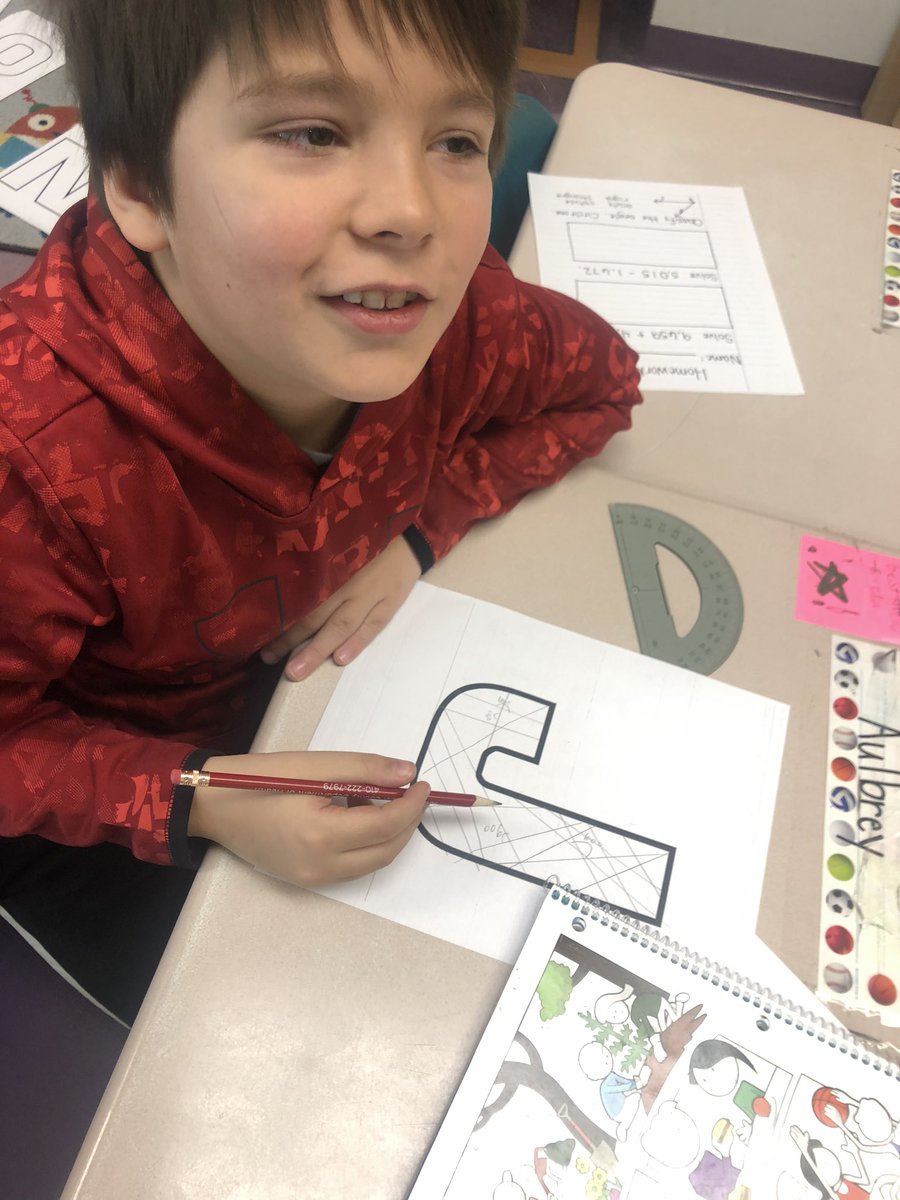 BreachLindsay's tweet photo. Just another day of angles! Creative idea by @MrsHooper3 early finishers had a little Kanoodle action! @GlendaleESAACPS https://t.co/QIgbjfTtlJ
