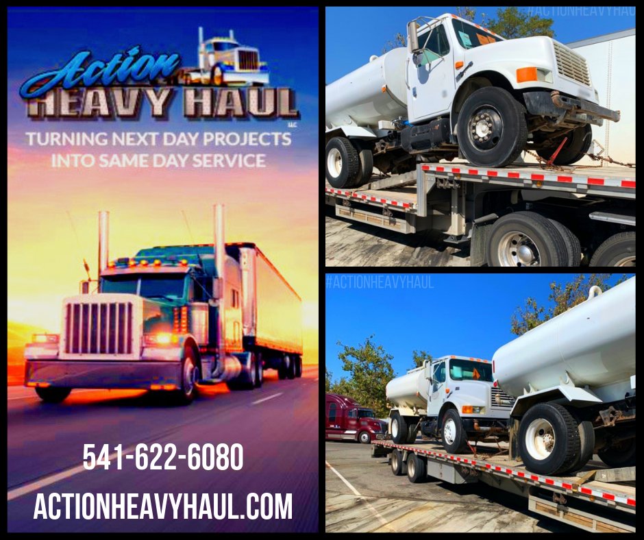 ActionHeavyHaul's tweet photo. Action Heavy Haul hopes everybody is having a wonderful Monday! Give us a call for help with this week's freight. #actionheavyhaul #logistics #freight #trucking #heavyhaul #3pl #shipping #load #transportation #equipmenthauling #flatbeds #stepdeck https://t.co/Bke16n6HRj