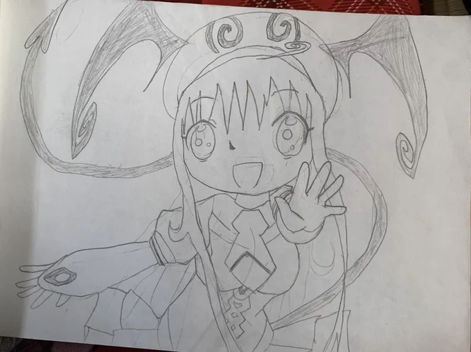 いつ描いたん!?っていう感じの絵が出てきたんだけどよく見たら思いっきしToLOVEるでクソほど笑ってる 