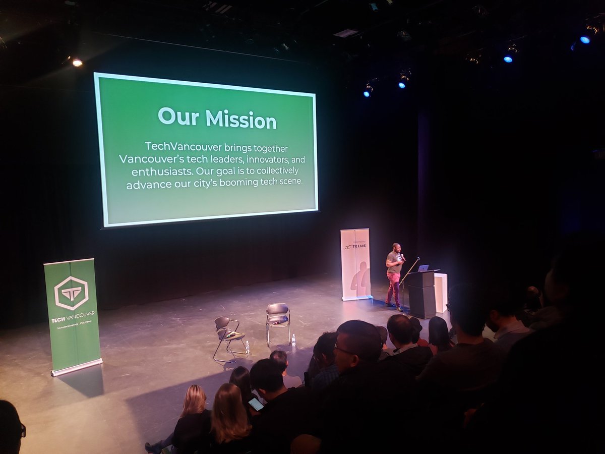 techvancouver's tweet image. Let&apos;s get the March edition of #TechVan started 💥