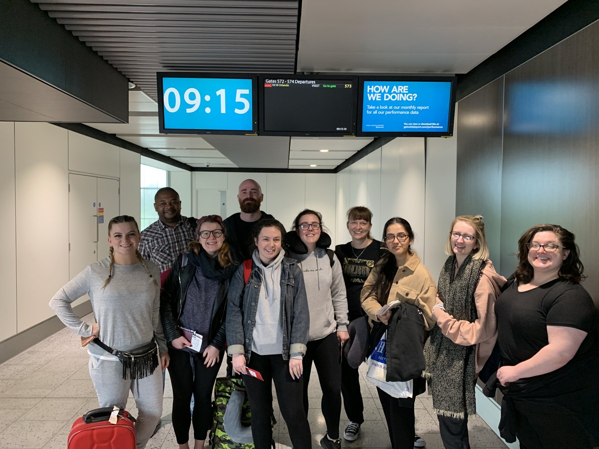 MHNursing_CU's tweet image. Ready for the off, for the 2020 MH Nursing Field Trip to Orlando/Tampa/Daytona #Floridafieldtrip #only9hourstogo #pleasenodelaysthistime