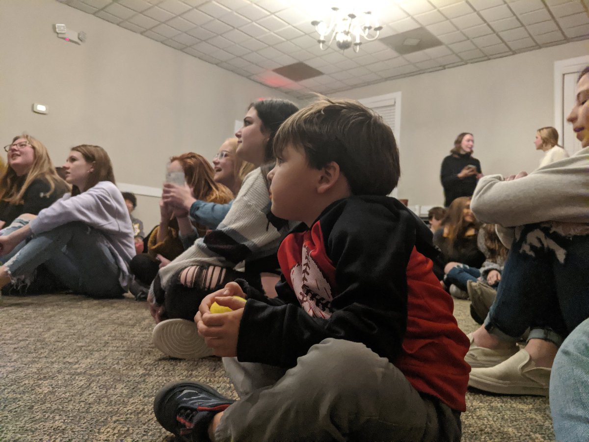 Gid was super into tonight's <a href="/LeeDavisYL/">Lee-Davis Young Life</a> . He has not stopped talking about "Harry and the Oreo game, Mr.Blake playing with me, and the big kids." Our L-D leaders are the best.
Thank y'all for serving and loving our kids!