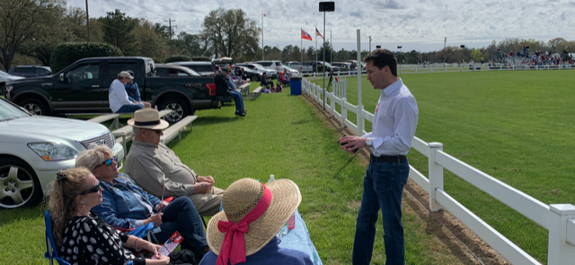 rldeming3's tweet photo. The @msgulfcoast hosted the Annual Gulf Coast Winter Classics Horse Show by @ClassicCoShows. Participants are from around the country, and people from across South Mississippi came to watch the Gran Prix yesterday. Glad to meet so many voters from the Coast to the Pine Belt! https://t.co/WGQQ87odqp