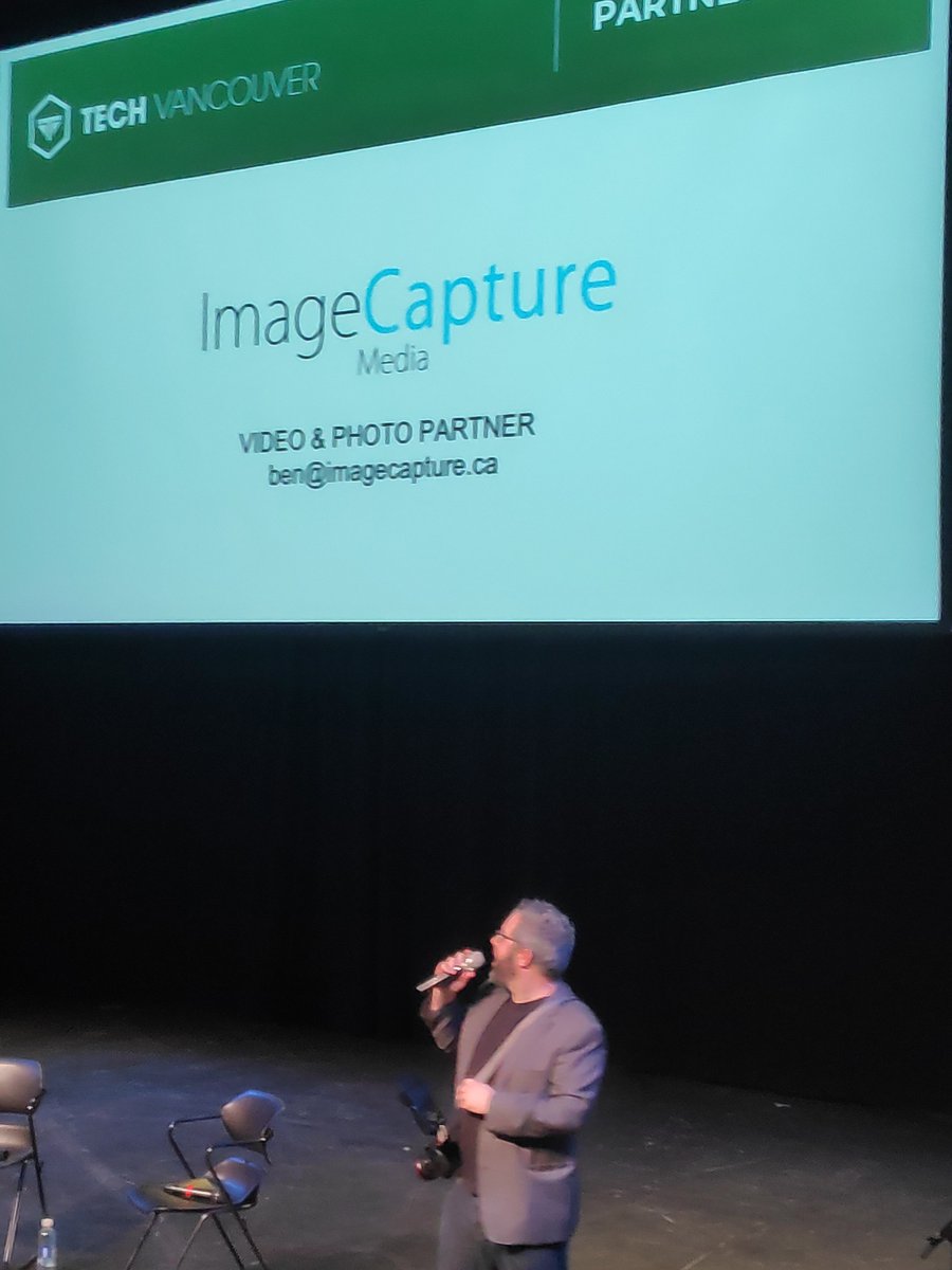 techvancouver's tweet image. Ben from @image__capture will be capturing our evening tonight 🎥

#techvancouver #imagecapture