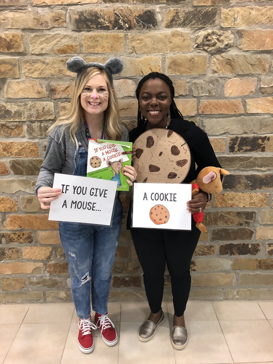 lisha_worrall's tweet photo. Character Dress Up Day! 🍪   @popepanthers #DrSeussWeek #paradewalk #firstgrade #PopePride https://t.co/eb9zNaQnRT