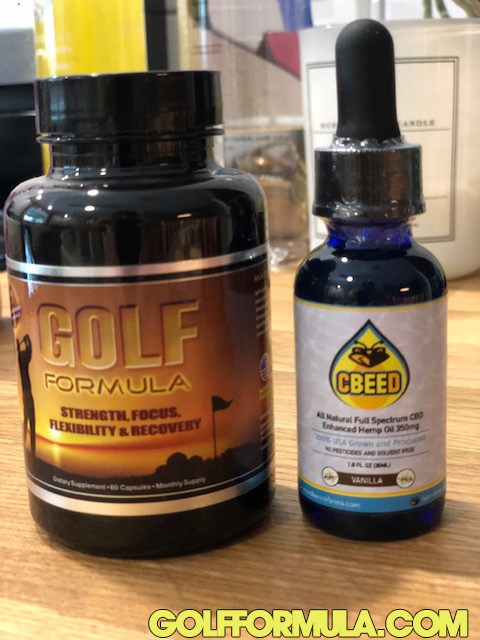 Golformula's tweet photo. CBD and Golf Formula together is like Peanut butter and Jelly. https://t.co/0Zy7baEiPA https://t.co/pQTWLe0omt