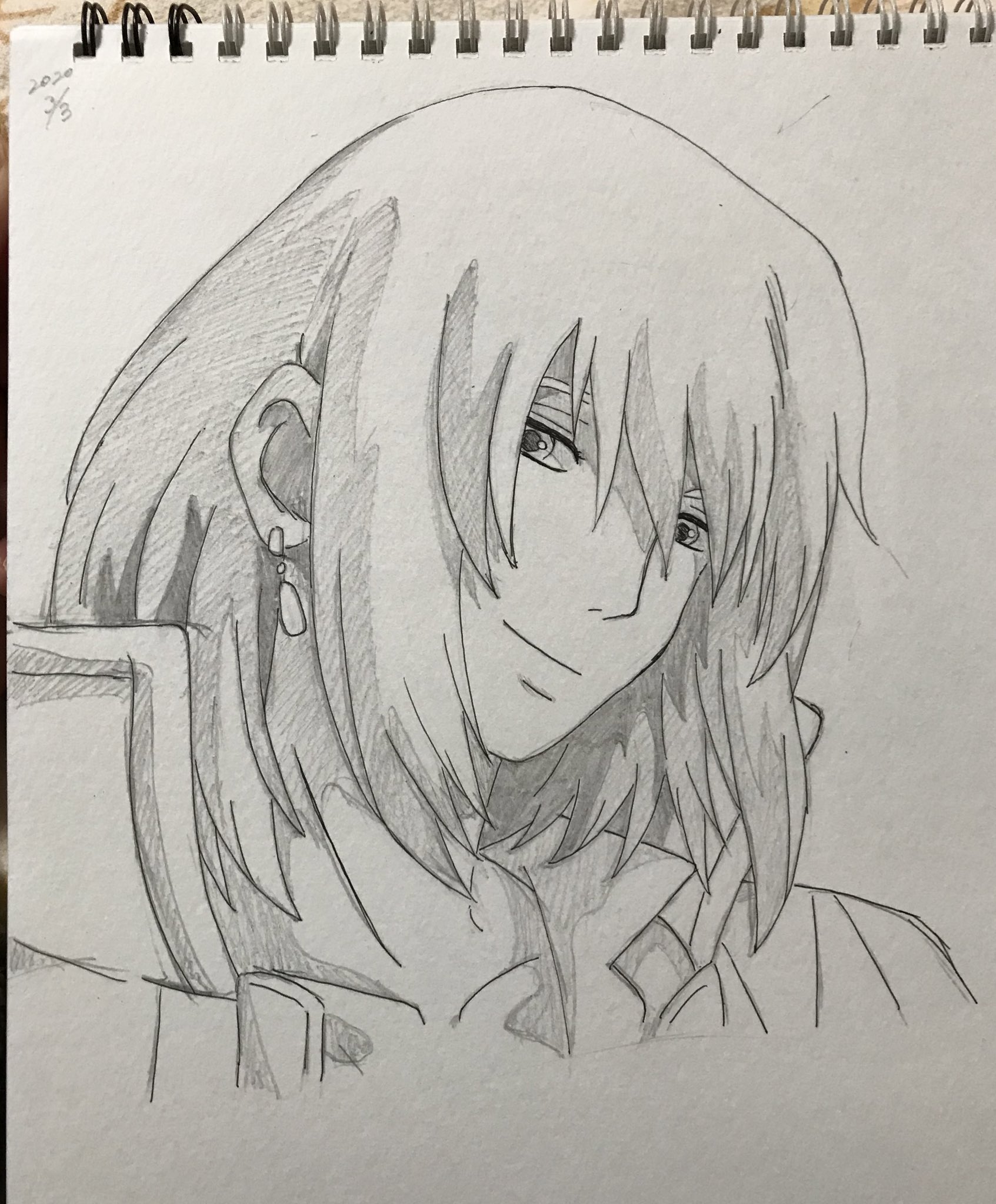 ハウルの動く城鉛筆画 ハウルの動く城 『ハウルの動く城』鉛筆画。イラスト。ファン
