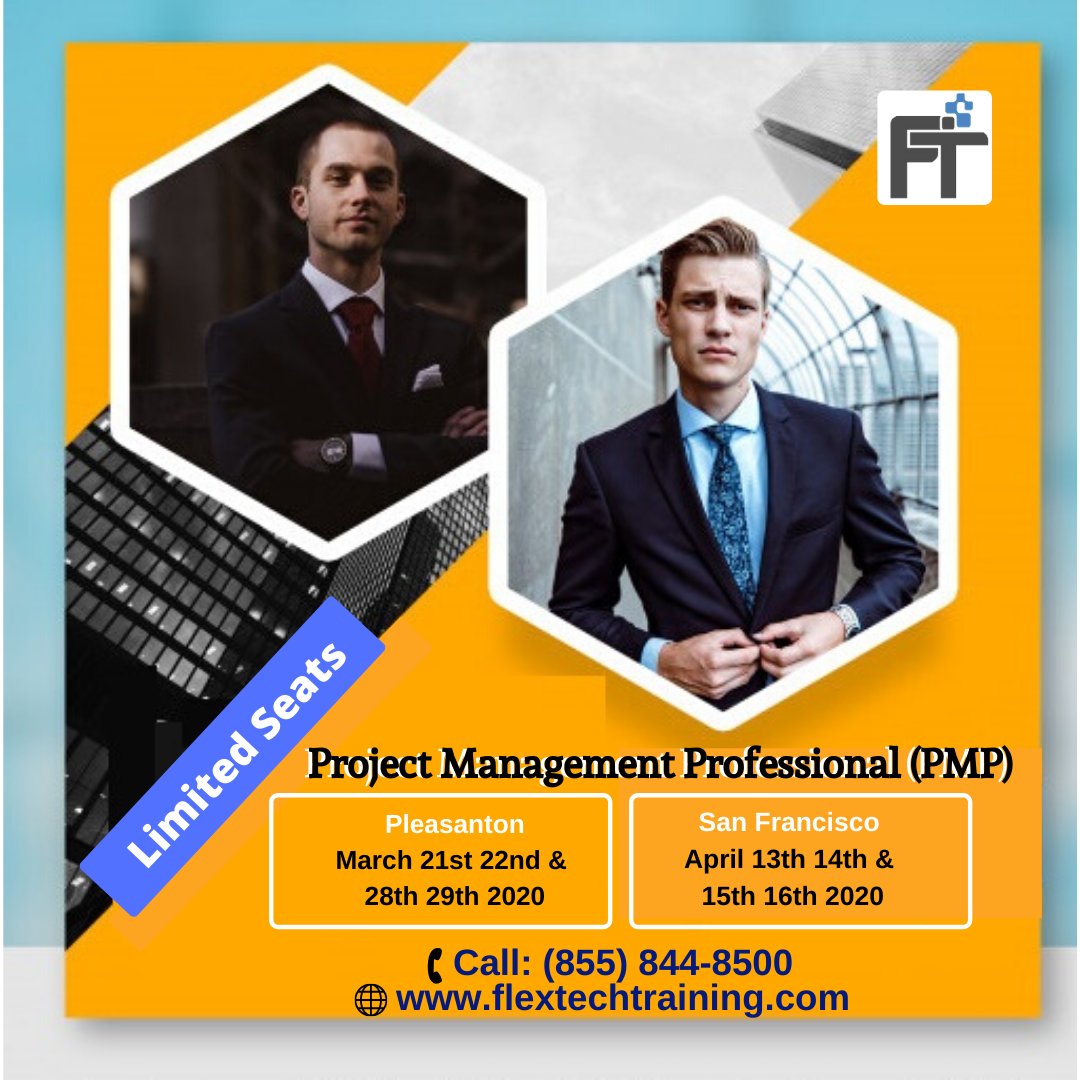 FlextechT's tweet image. 4 Days #PMPCertification Boot Camp. Facility to retake the #PMP training as many times you want in a year. Enroll today. Visit: flextechtraining.com
#pmot #pmi #pmbok #cissp #projectmanagement #agile #itcertification #pleasanton #sanfrancisco #ittraining #bayarea #sanjose