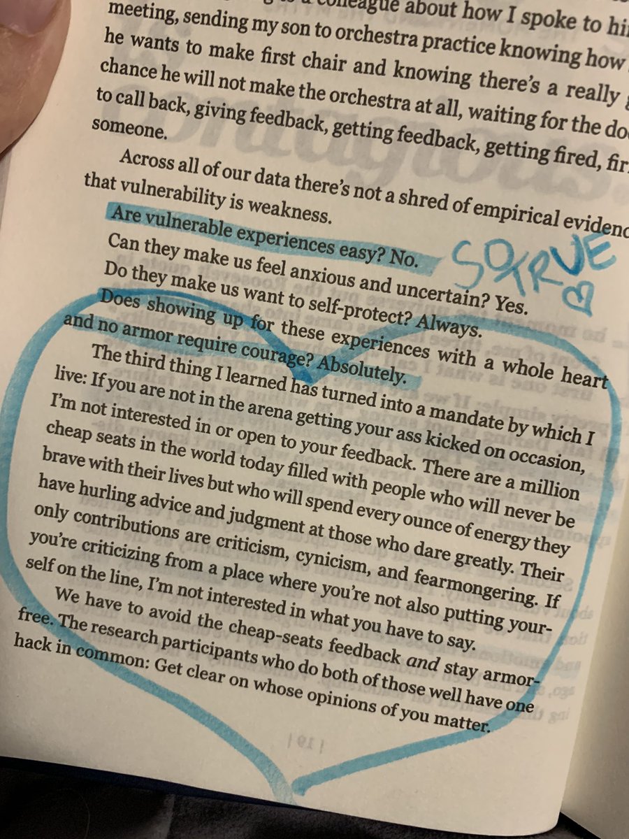 mjohnson8935's tweet photo. Well said #brenebrown #daretolead #shsstaffplc https://t.co/Lqg3ek6RAw