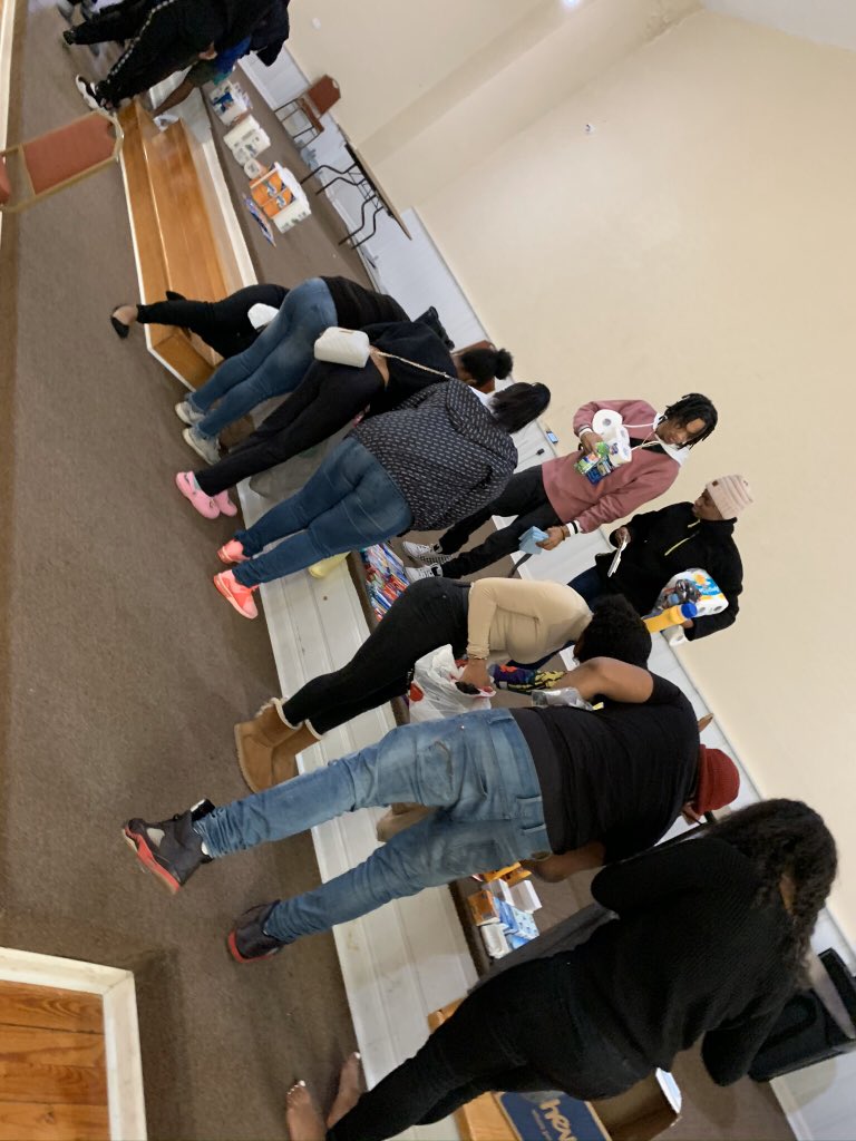 Yesterday the College Age Ministries were blessed by two St Stephen Sunday school classes 
A Closer Look 
Disciples of Love and the usher board. They not only feed us they had all kind of groceries for the students. We thank you all. <a href="/ssclive/">St. Stephen Baptist Church</a> <a href="/KWCosby/">Kevin W Cosby, Ph.D, D. Min.</a>