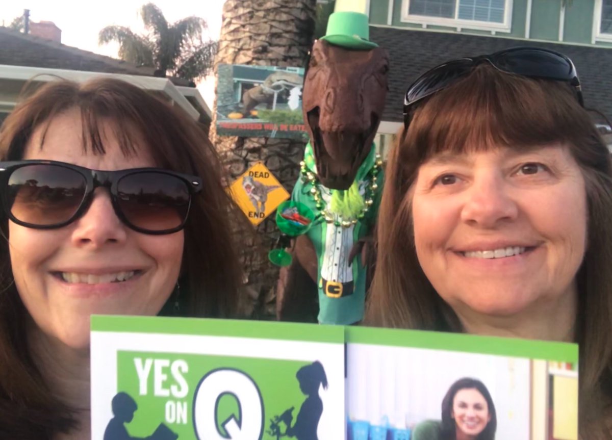cthompson26_'s tweet photo. Just finished our last precinct walk for Yes on Q! Getting out and talking to the neighbors reminded me how blessed we are to live in this beautiful area with such a wonderful school district! @sohal_rita @USD_SUP https://t.co/Zz93FzlHqa