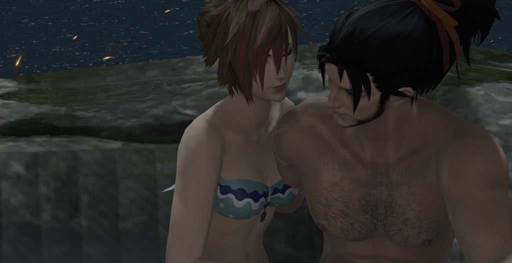elezenharem's tweet photo. Night in the springs
#FFXIVGPosers #WoLxNPC #HienRijin #ocxcannon #Procreate #ProcreateEdit https://t.co/zilAfRaVhA