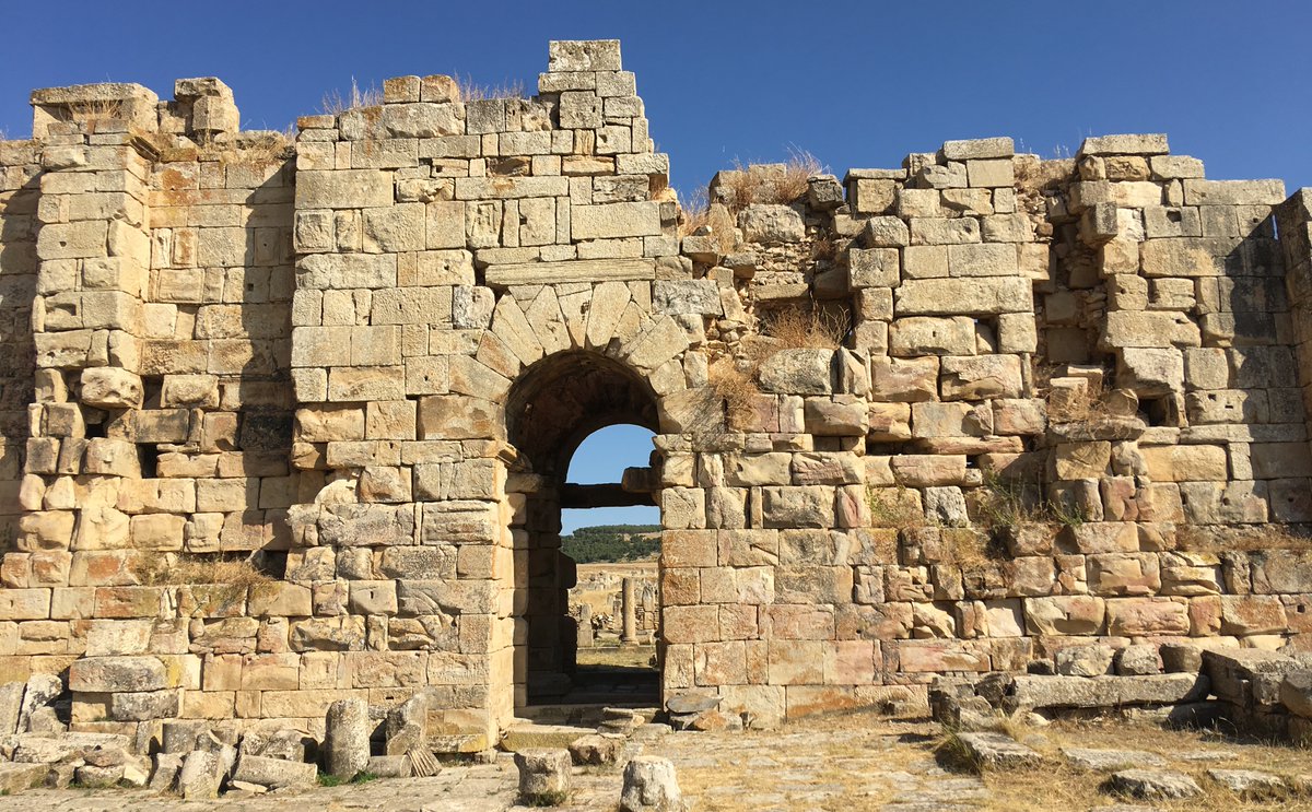 General Solomon built these fortifications in #Madauros (M'Daourouch, Algeria) in the latter 530s CE as part of the #Byzantine conquest of North Africa.