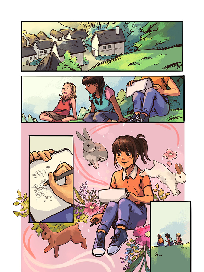 Hi #VisibleWomen, I'm Felia, an illustrator of children's books, YA, and other stuff. I love anything fantasy and whimsical. I also dabble in comics. ?
portfolio: https://t.co/DmsFjYMGDM
contact: feehime@gmail.com
