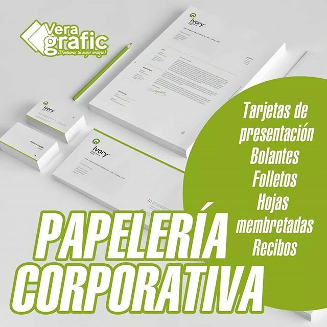 VeragraficMx's tweet photo. Papelería corporativa. La importancia de la imagen de marca.

Contar con un diseño personalizado de papelería corporativa es una de las mejores formas de mostrar la identidad de nuestra empresa y de que nos perciban como realmente queremos que lo hagan. Carpetas, sobres, tar… https://t.co/Euvt5xGPG7
