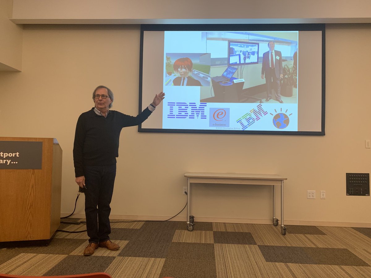 lyakovet's tweet image. Great session today at #Westportlibrary tonight about #emergingcareers and jobs that don’t exist yet! Led by ⁦@chrisbishop⁩