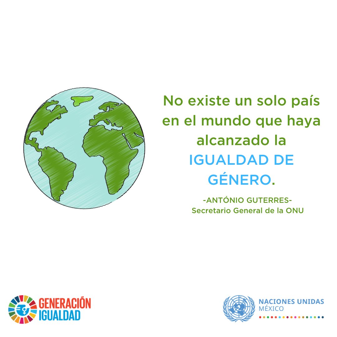 ONUMX's tweet photo. Las mujeres y las niñas representan la mitad de la población mundial y, por tanto, la mitad de su potencial. Sin embargo, la desigualdad de género persiste y provoca el estancamiento del progreso social.
#8M #DíaDeLasMujeres #GeneraciónIgualdad 
https://t.co/7OgIMMkekg https://t.co/JbpQ9eurHq
