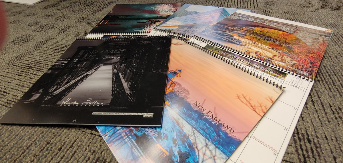 AlastairBattson's tweet photo. #HotOffThePress annual #homage to #NewEngland #2020 #2MonthsLate #BetterLateThanNever #Family #AlastairBattsonPhotography #calendar #landscapephotography #photography #InPrint
Special thanks to @bluedge_TM 4 printing again. Looks better than the pics! No to #USPS for #shipping https://t.co/w26HulYuAL