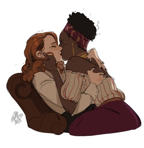 Hello #VisibleWomen !! I'm Harriet a butch lesbian who likes to draw comics and illustrations of older women in love. I enjoy creating my very niche content and filling it with yearning.
? https://t.co/n1UusApR3Z
? hemmoulton@gmail.com
? TUMBLR, INSTAGRAM @hattersarts 