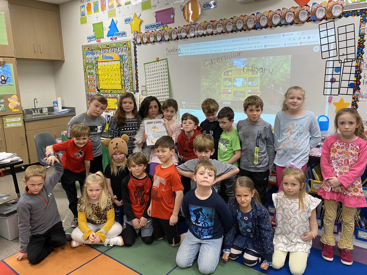 sbrosetta's tweet photo. I had the privilege of being the mystery reader for my daughters class. We all loved @jimmykimmel book The Serious Goose! I look forward to sharing this story to many! My new fave! @CahabaElem https://t.co/6K0xFftKOd