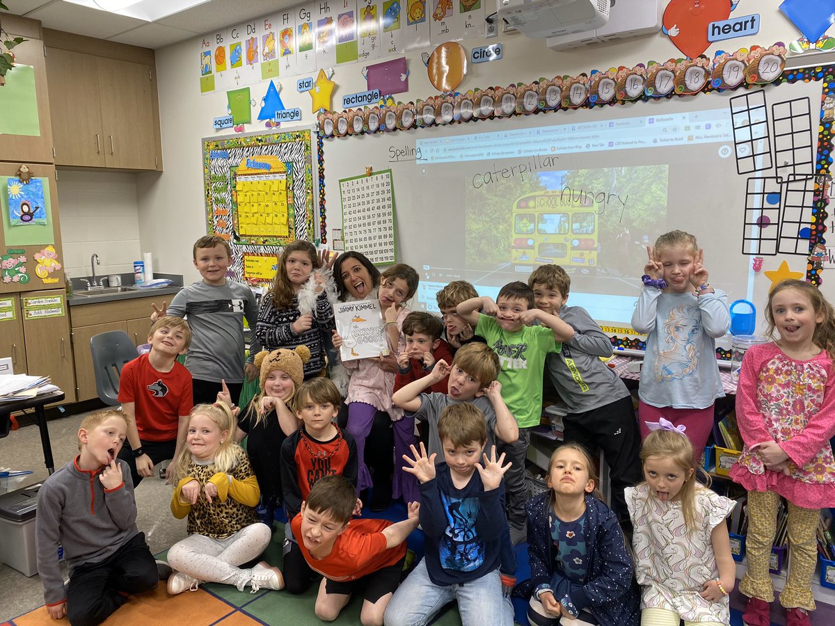 sbrosetta's tweet photo. I had the privilege of being the mystery reader for my daughters class. We all loved @jimmykimmel book The Serious Goose! I look forward to sharing this story to many! My new fave! @CahabaElem https://t.co/6K0xFftKOd